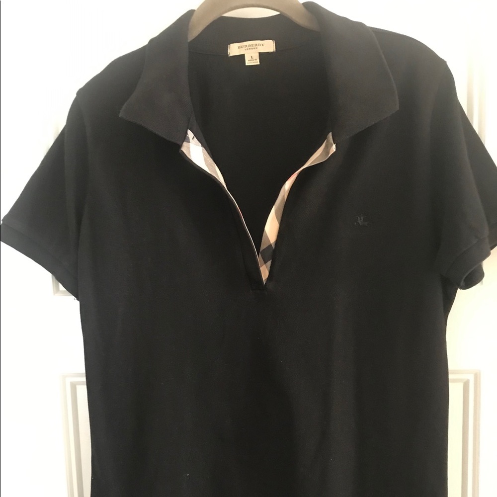 Burberry polo style top